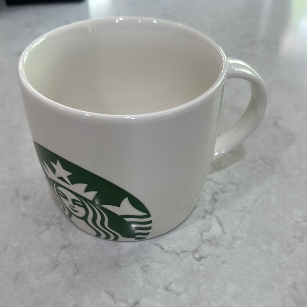 Starbucks mug, 16.9 oz. Original logo.